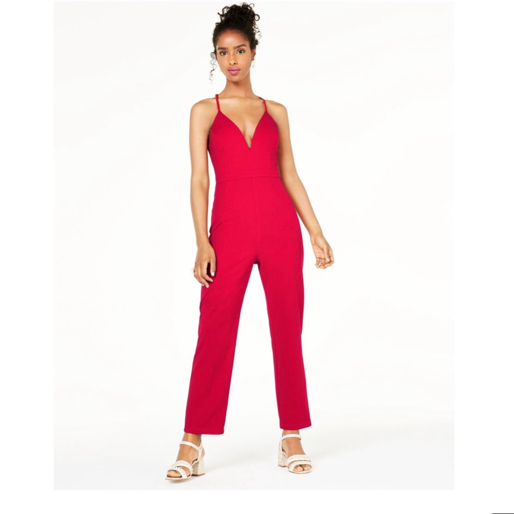 Red Jumpsuit.